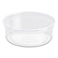 SOLO Bare Eco-Forward RPET Deli Containers, 8 oz, 4.6" Diameter x 1.8"h, Clear, Plastic, 500/Carton