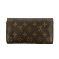 Louis Vuitton Monogram Canvas Brown Sarah Long Wallet #3210 by Bolt Boutique