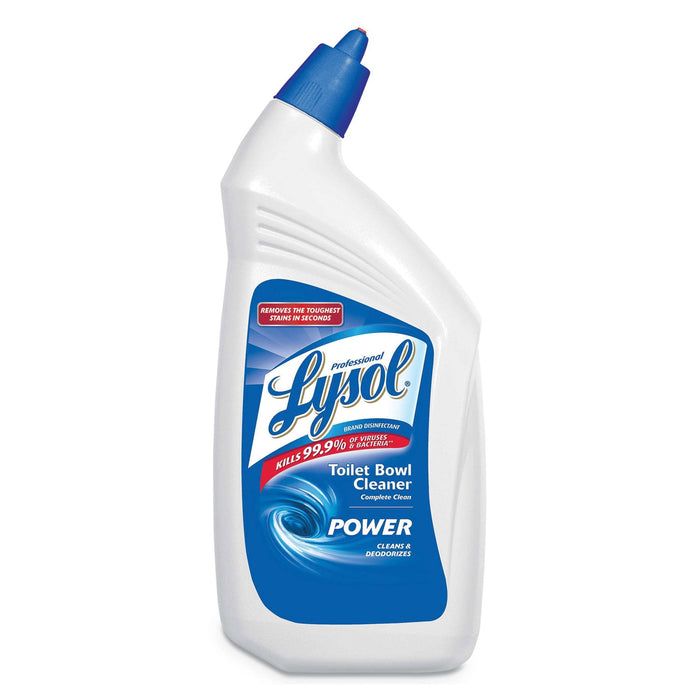 Professional LYSOL Disinfectant Toilet Bowl Cleaner, 32oz Bottle, 12/Carton