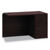 HON 10700 Series Full Right Pedestal Return, 48w x 24d x 29.5h, Mahogany