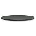 HON Between Round Table Tops, 36" Diameter, Steel Mesh/Charcoal