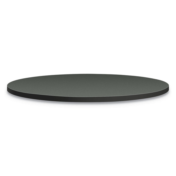 HON Between Round Table Tops, 30" Diameter, Steel Mesh/Charcoal