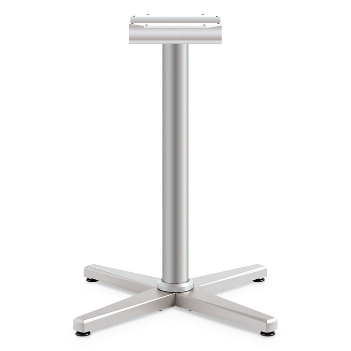 HON Arrange X-Leg Base for 30" to 36" Tops, 25.59w x 27.88h, Silver