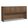 HON Foundation Hutch with Doors, Compartment, 72w x 14.63d x 37.13h, Pinnacle