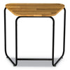 Safco Single Work Table, Trapezoid, 28.75w x 16d x 26h, Natural