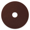 Americo EcoPrep EPP Specialty Pads, 20" Diameter, Maroon, 10/Carton