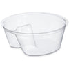 Dart Single Compartment Cup Insert, 3.5 oz, Clear, 1,000/Carton