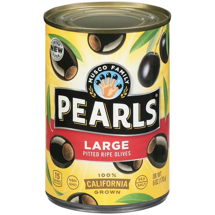 Pearls Large Pitted California Ripe Olives 24-6 Oz. Cans by Pasteur Pharmacy