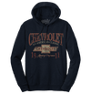 Chevy American Classic Pullover Hooded Sweatshirt - Navy