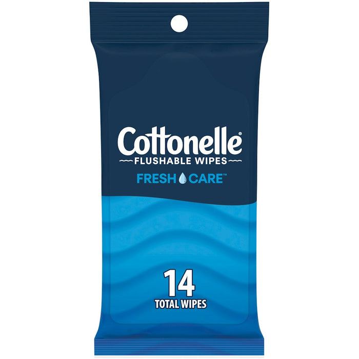Cottonelle Flushable Wipes Travel Pack, 8 Packs of 14 Count (112 Total Wipes) by Pasteur Pharmacy