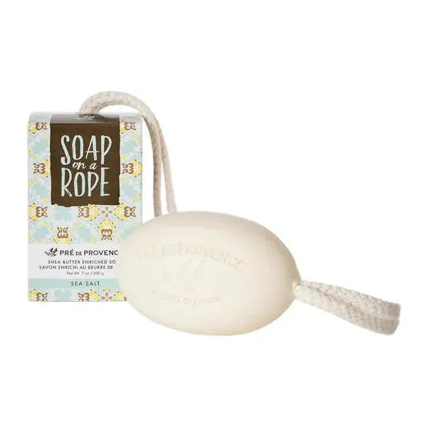Pre De Provence Soap On A Rope Sea Salt 200g by Pasteur Pharmacy