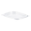Dart ClearPac Clear Container Lids, 4.1 x 4.9, Clear, Plastic, 1,008/Carton