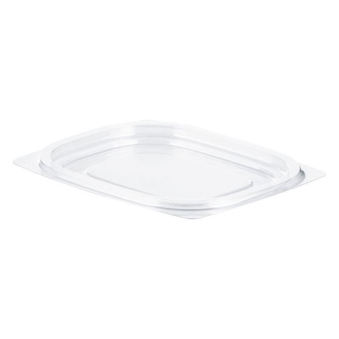 Dart ClearPac Clear Container Lids, 4.1 x 4.9, Clear, Plastic, 1,008/Carton