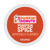 Dunkin Donuts K-Cup Pods, Pumpkin Spice, 22/Box