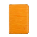 Louis Vuitton Epi Orange Pocket Organizer Wallet #3220 by Bolt Boutique
