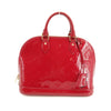 Louis Vuitton Monogram Vernis Parent Alma PM Handbag #3222