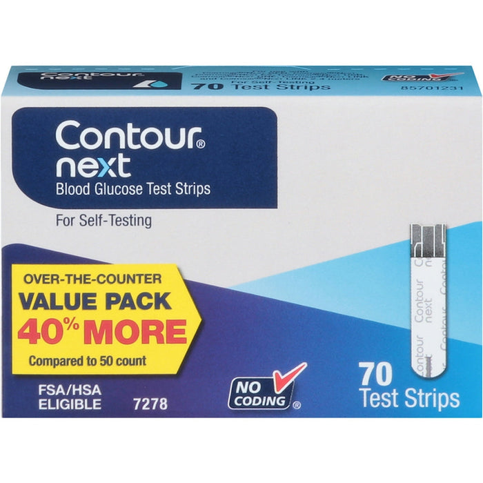 Contour Next, Blood Glucose Test Strips, Value Pack by Pasteur Pharmacy