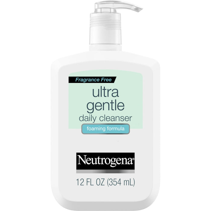 Neutrogena Ultra Gentle Daily Face Wash For Sensitive Skin, Foaming Facial Cleanser by Pasteur Pharmacy