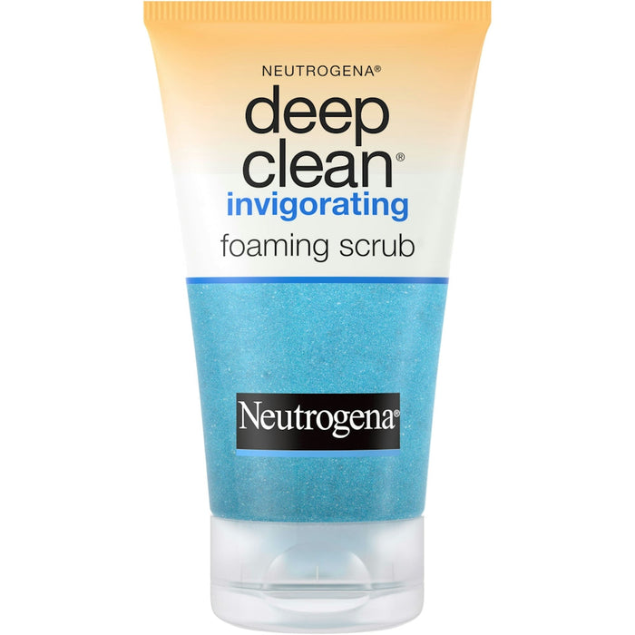 Neutrogena Deep Clean Invigorating Foaming Gel Face Scrub - 4.2 Fl Oz by Pasteur Pharmacy