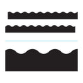 TREND Terrific Trimmers Solid Colors Board Trim, 2.25" x 39 ft, Black