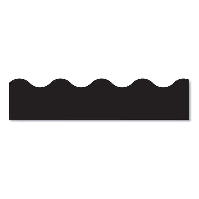 TREND Terrific Trimmers Solid Colors Board Trim, 2.25" x 39 ft, Black