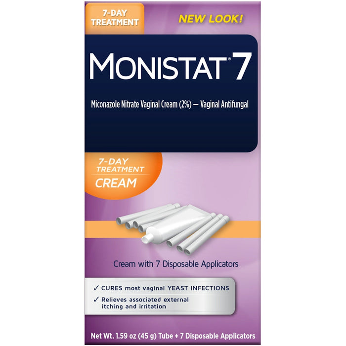 Monistat Vaginal Antifungal, 7 Day Treatment, Cream by Pasteur Pharmacy