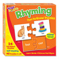 TREND Fun to Know Puzzles, Ages 3 and Up, (24) 2-Sided Puzzles