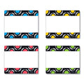 TREND Terrific Labels, 2.5 x 3, 4 Assorted Designs/Colors, 36 Labels/Pack