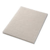Americo Polishing Pads, 14 x 20, White, 5/Carton