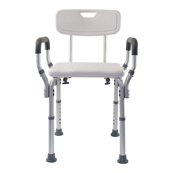 Essential Medical Supply Shower Bench With Arms And Back by Pasteur Pharmacy
