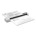 Epson DS-80W Wireless Portable Document Scanner, 600 dpi Optical Resolution, 1-Sheet Auto Document Feeder