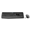 Logitech MK345 Wireless Combo, 2.4 GHz Frequency/30 ft Wireless Range, Black