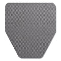 TOLCO Komodo Urinal Mat, 18 x 20, Gray, 6/Carton