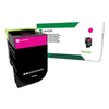Lexmark C544X4MG Return Program Extra High-Yield Toner, 4,000 Page-Yield, Magenta