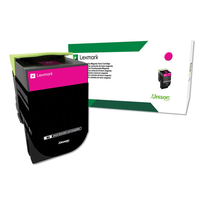 Lexmark C544X4MG Return Program Extra High-Yield Toner, 4,000 Page-Yield, Magenta
