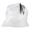 Inteplast Group Draw-Tuff Institutional Draw-Tape Can Liners, 55 gal, 1.9 mil, 42.5" x 35.5", Natural, 50/Carton
