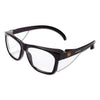 KleenGuard Maverick Safety Glasses, Black, Polycarbonate Frame, Clear Lens, 12 Pairs/Box