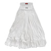 Rubbermaid Disposable Mop, Nonwoven Fiber, #24, 5" Headband, White