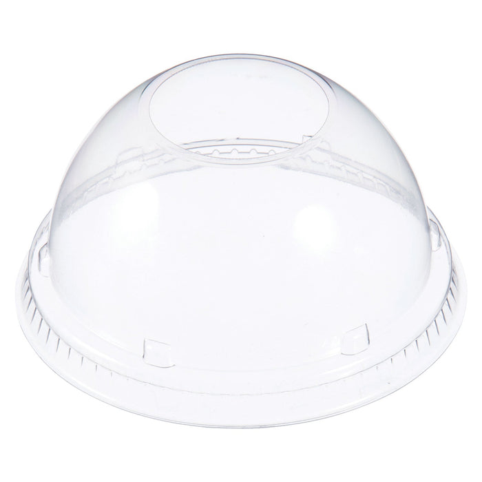 Dart Lids for Foam Cups and Containers, Fits 12 oz to 24 oz Cups, Clear, 1,000/Carton