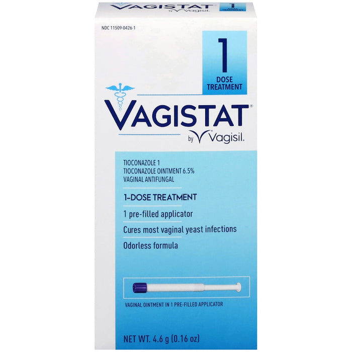 Vagisil Vagistat 1-Dose Yeast Infection Treatment, Tioconazole Ointment 6.5% by Pasteur Pharmacy