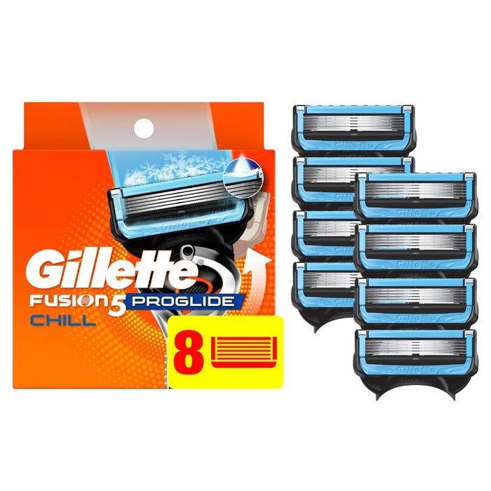 Gillette ProGlide Chill Men's Razor Blades 8 ct by Pasteur Pharmacy