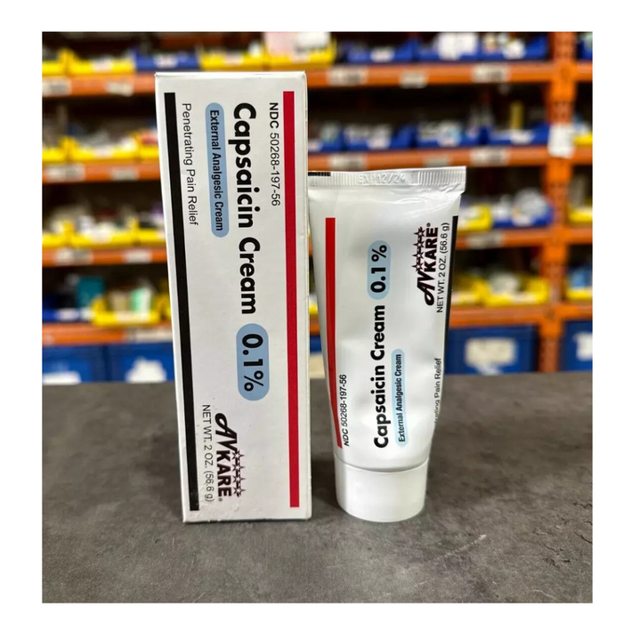 Avkare Capsaicin Cream 0.1 by Pasteur Pharmacy