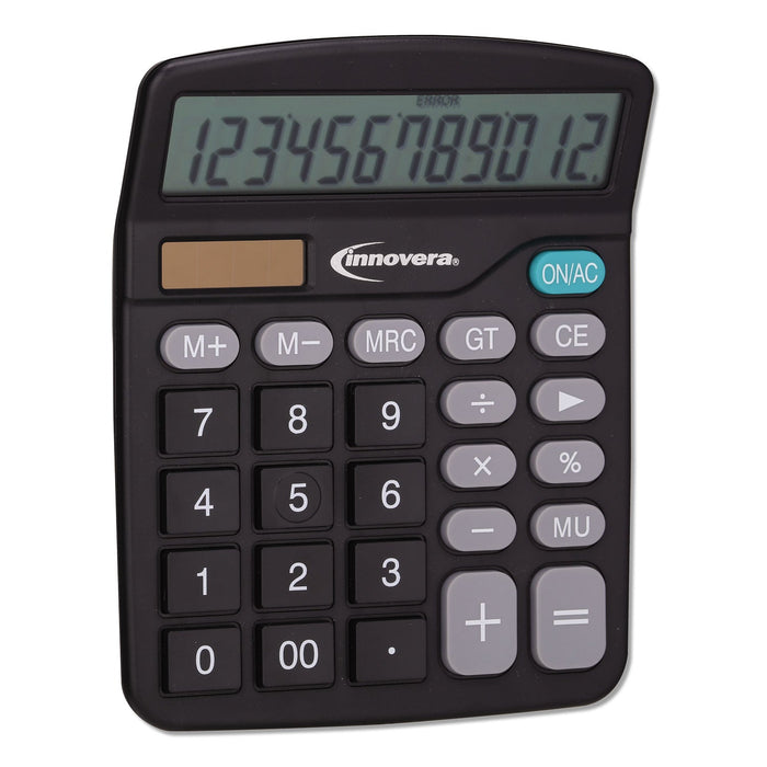 Innovera 15923 Desktop Calculator, 12-Digit LCD