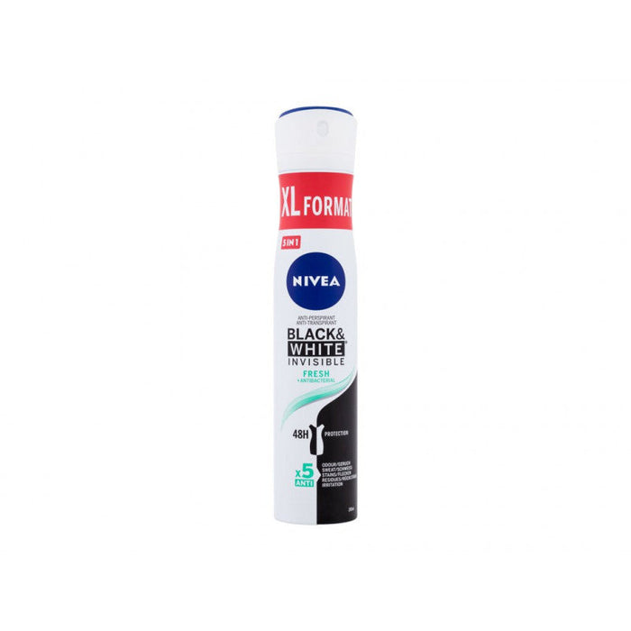 Nivea Black & White Fresh Invisible 48H Deodorant 200ml by Pasteur Pharmacy