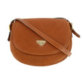 Saint Laurent YSL Brown Grained Leather Crossbody Bag #3235 by Bolt Boutique