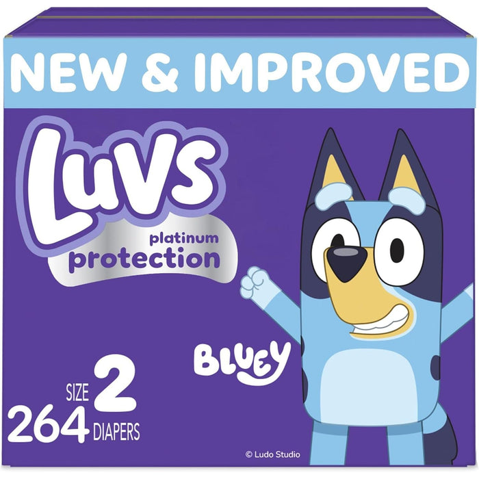 Luvs Pro Level Leak Protection Diapers Size 2, 264 Ct by Pasteur Pharmacy