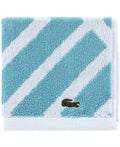 Lacoste Home Shadow Diamond Cotton Washcloth, 13 X 13 Bedding by Vanessa Jane