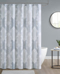 Ink+Ivy Zach Shower Curtain - Blue/grey by Vanessa Jane