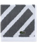 Lacoste Home Shadow Diamond Cotton Washcloth, 13 X 13 Bedding by Vanessa Jane