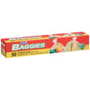 Hefty Baggies Storage Bags, With Ties, Gallon Size